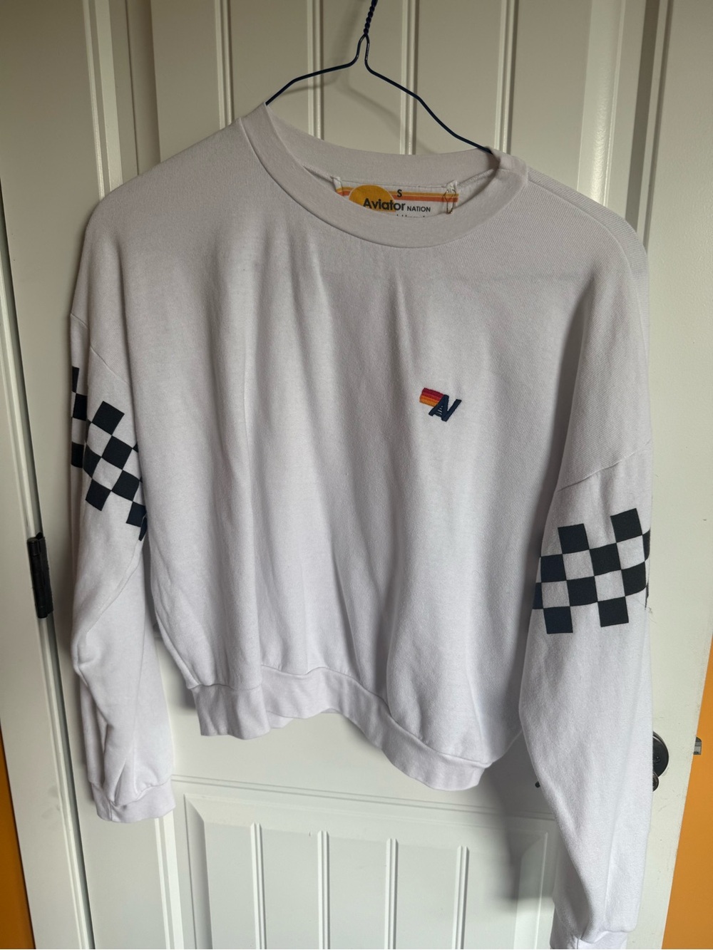 Aviator Nation White and Checker Set! - Picture 2 of 7